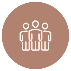 collaboration icon brown rgb