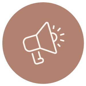 communications icon brown rgb