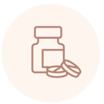 medicene icon begie brown rgb